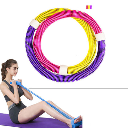 Slim & Sculpt with the Weighted Fitness Hoop