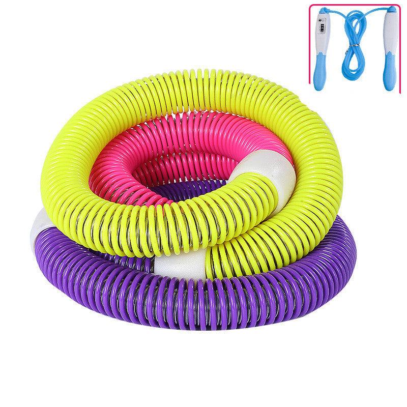 Slim & Sculpt with the Weighted Fitness Hoop