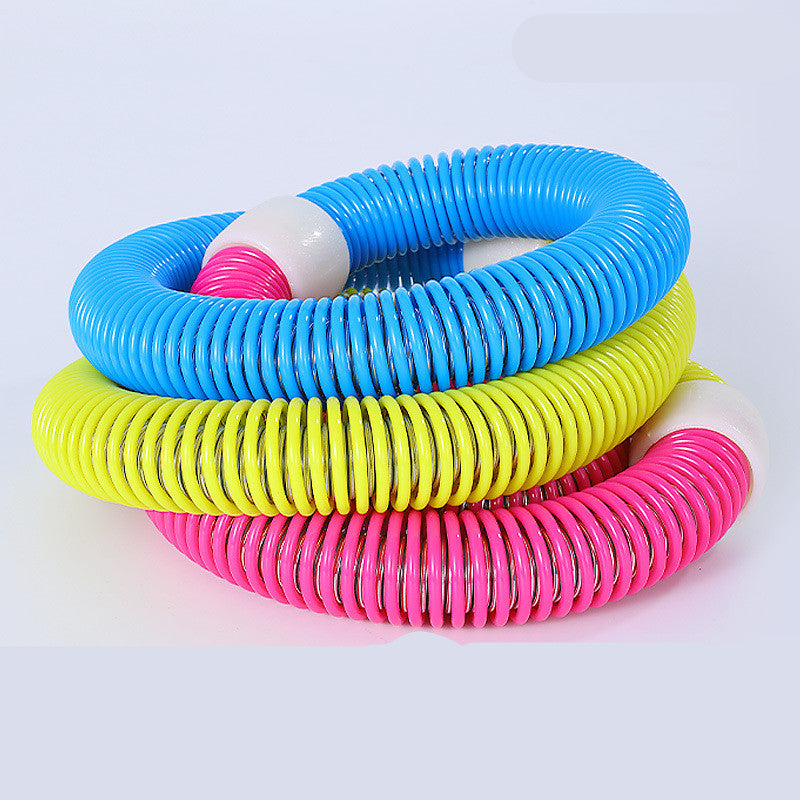 Slim & Sculpt with the Weighted Fitness Hoop