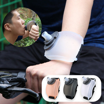 Sip & Sprint with the Running Wrist Water Bottle