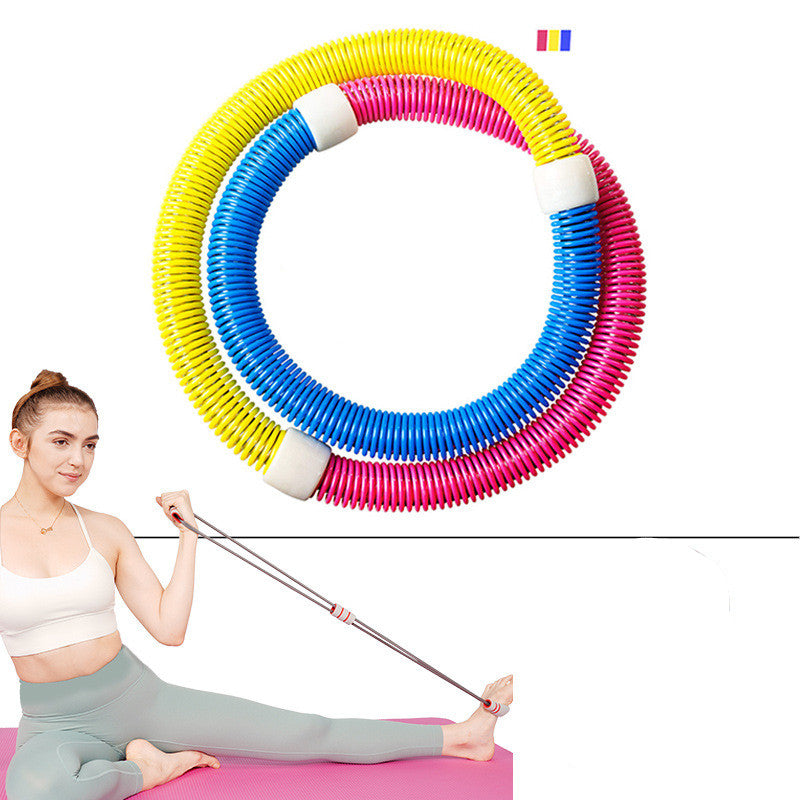 Slim & Sculpt with the Weighted Fitness Hoop