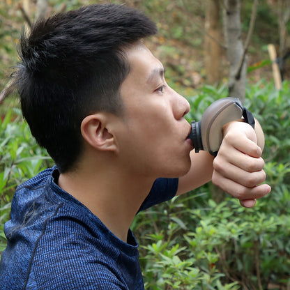 Sip & Sprint with the Running Wrist Water Bottle