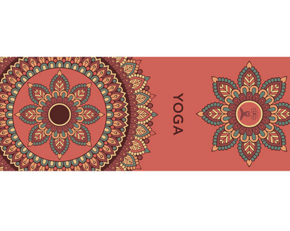 Flow in Comfort with the Non-Slip Printed Yoga Mat